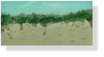 Strandpanorama 1, 2023 
Triptichon 30 x 60cm 
(120)